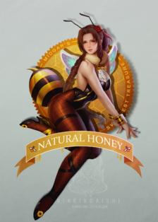 Honeybee Aerith插画图片壁纸