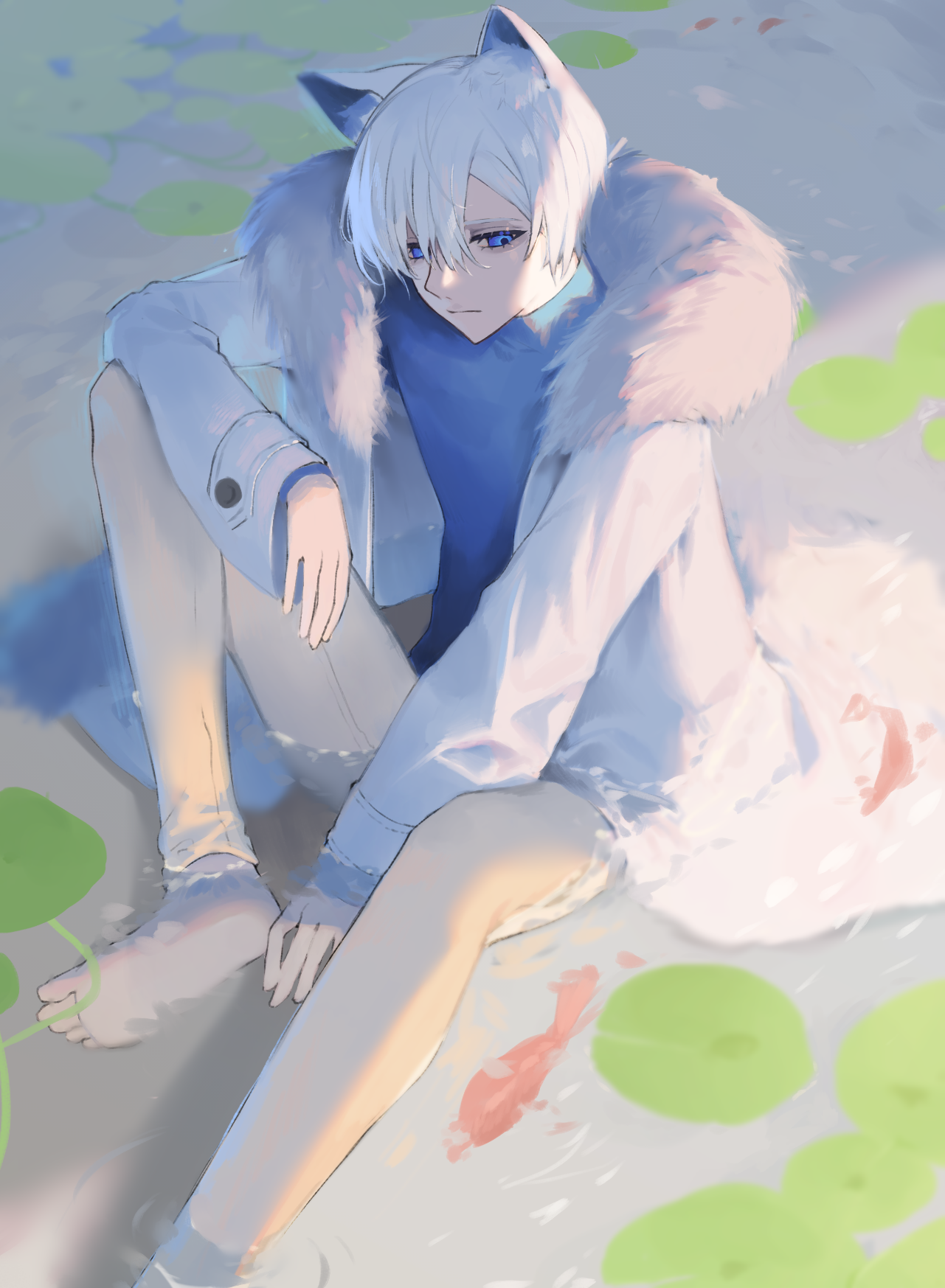 途中
