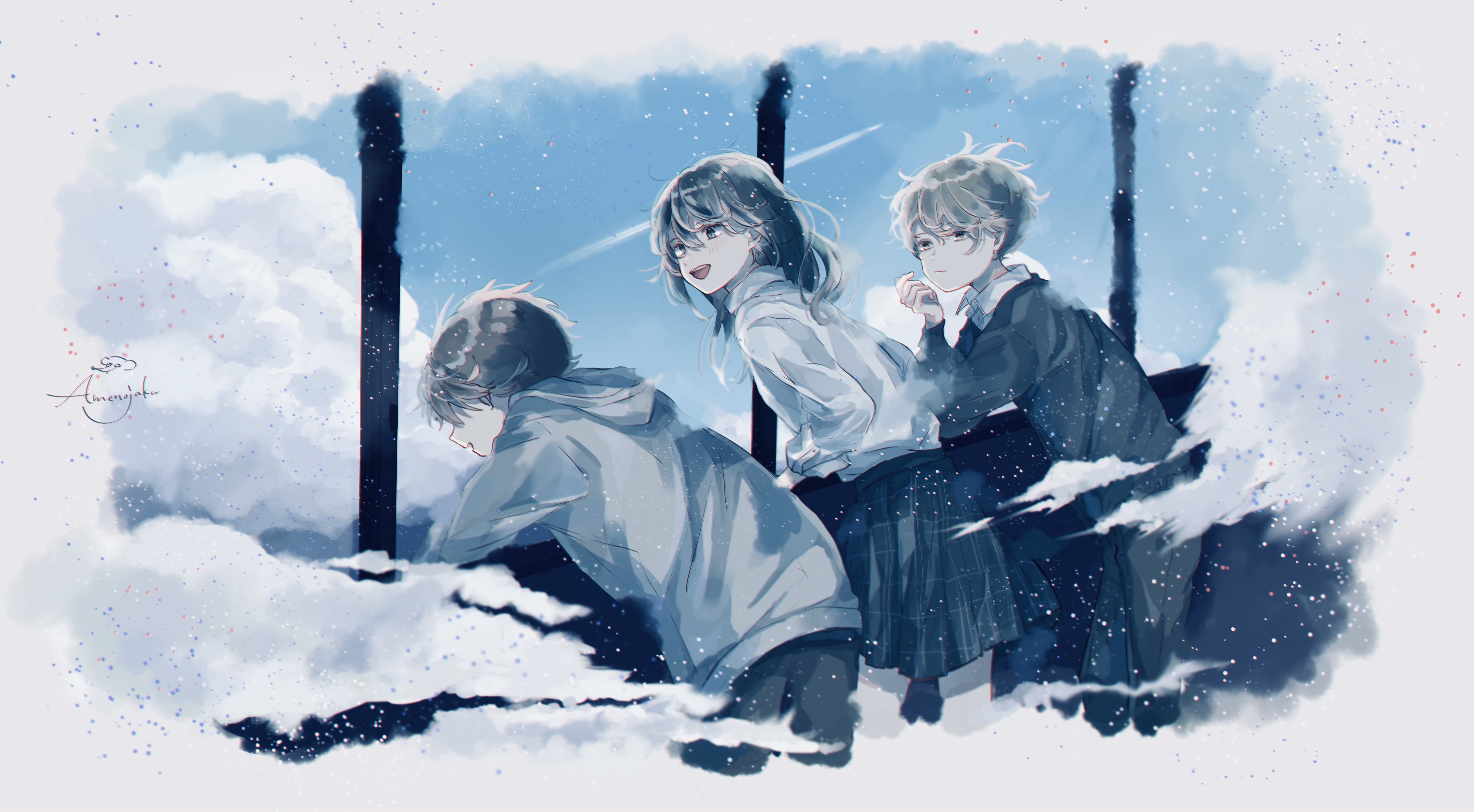 p站画师作品好可爱的日子啊.