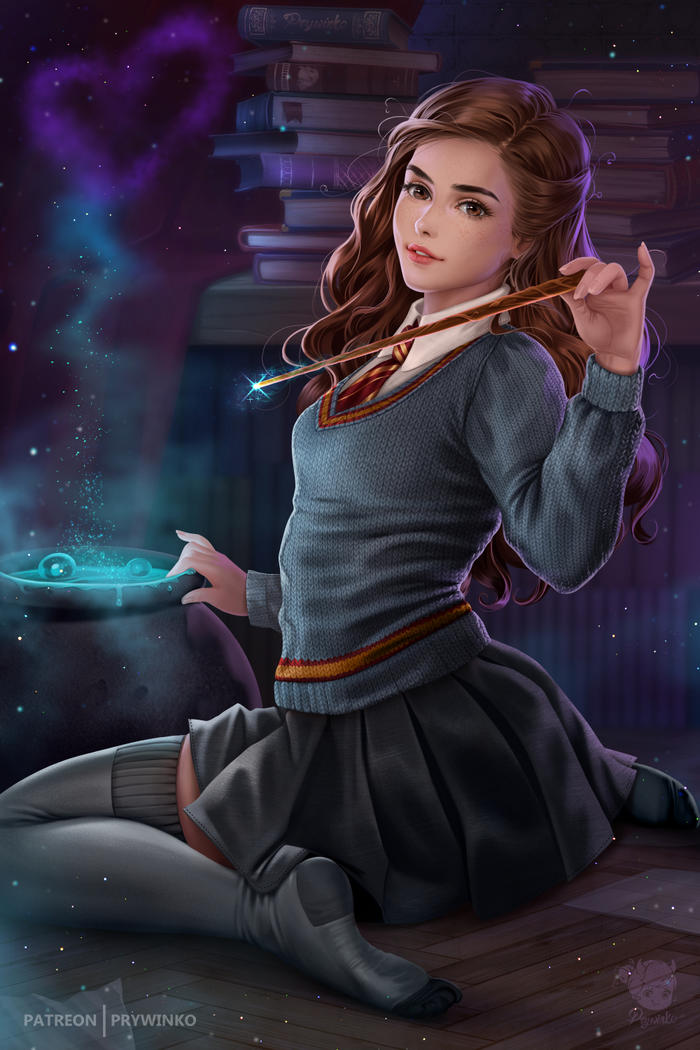 Hermione Granger (Harry Potter)插画图片壁纸