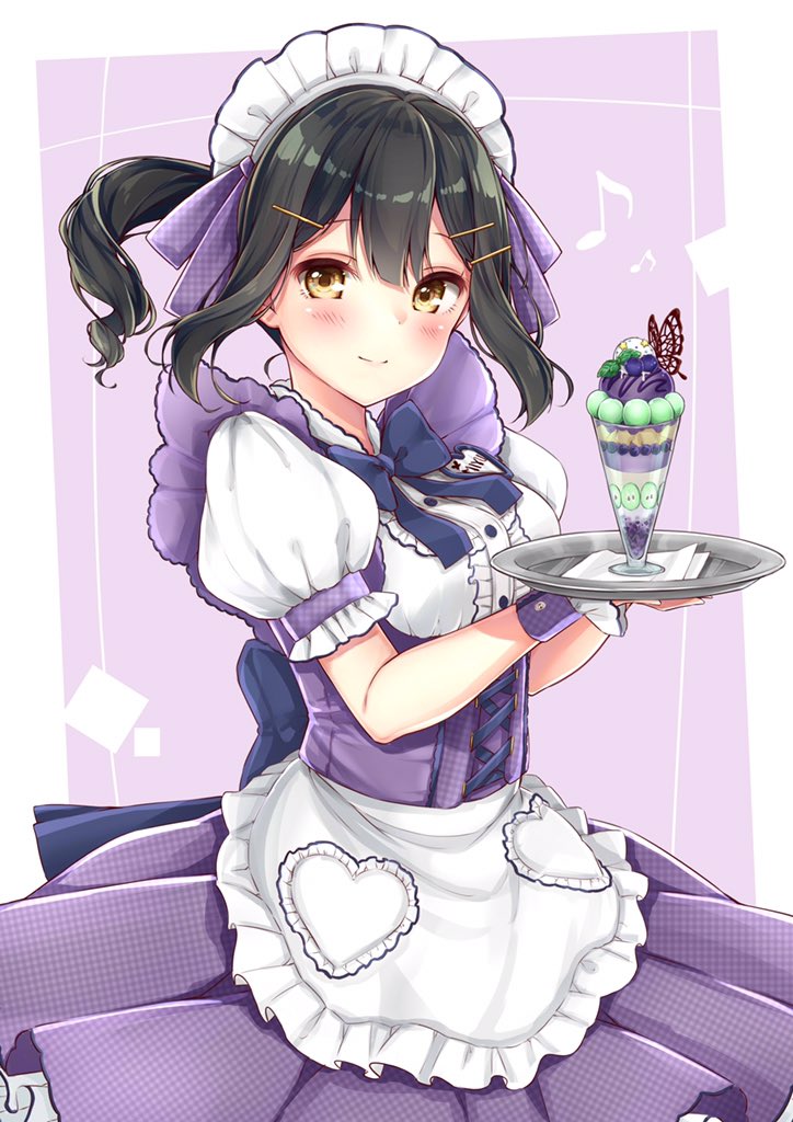 コスプレ　メイド美遊ver.「ブルーベリー」头像同人高清图