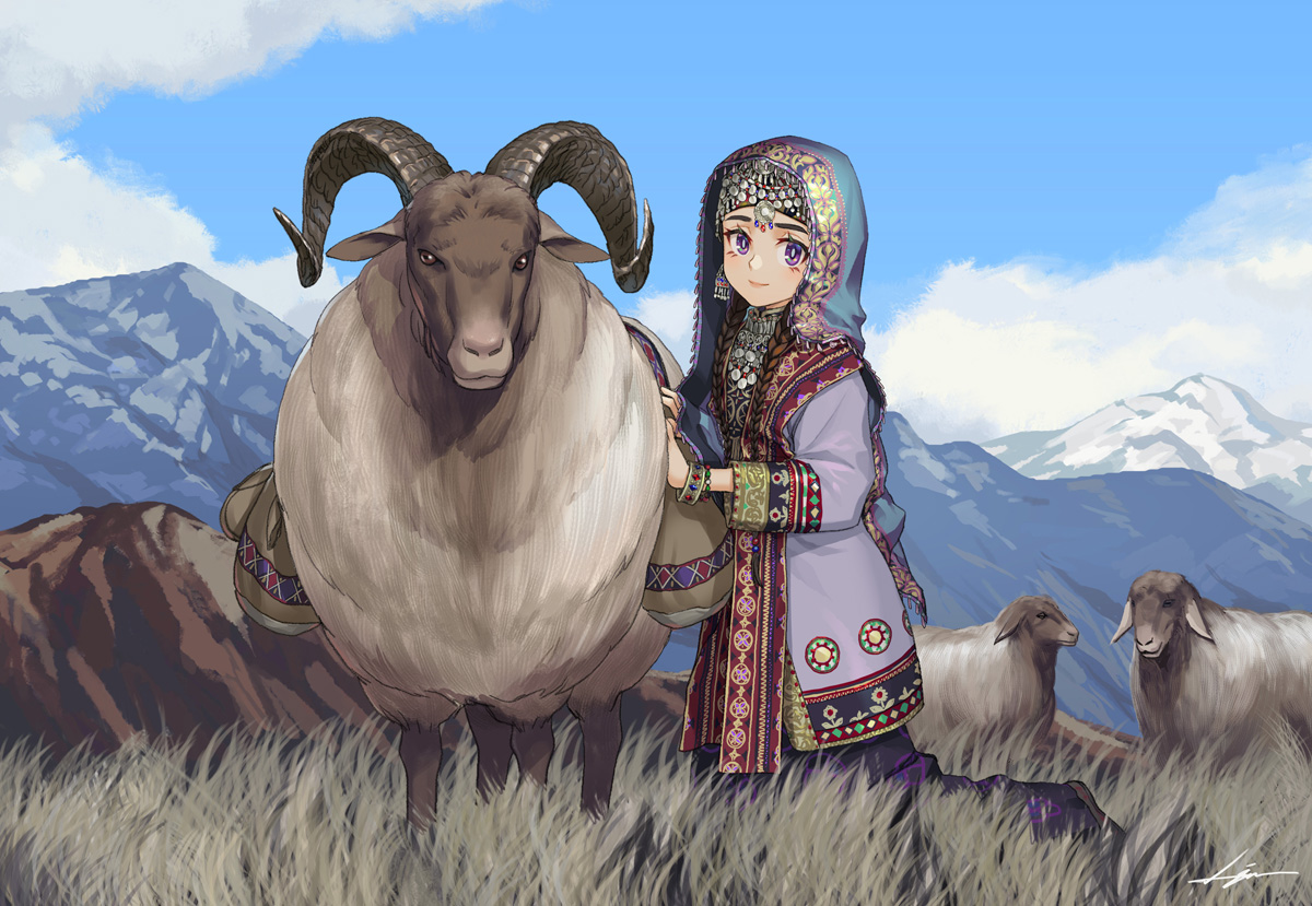 羊与少女-原创イスラム