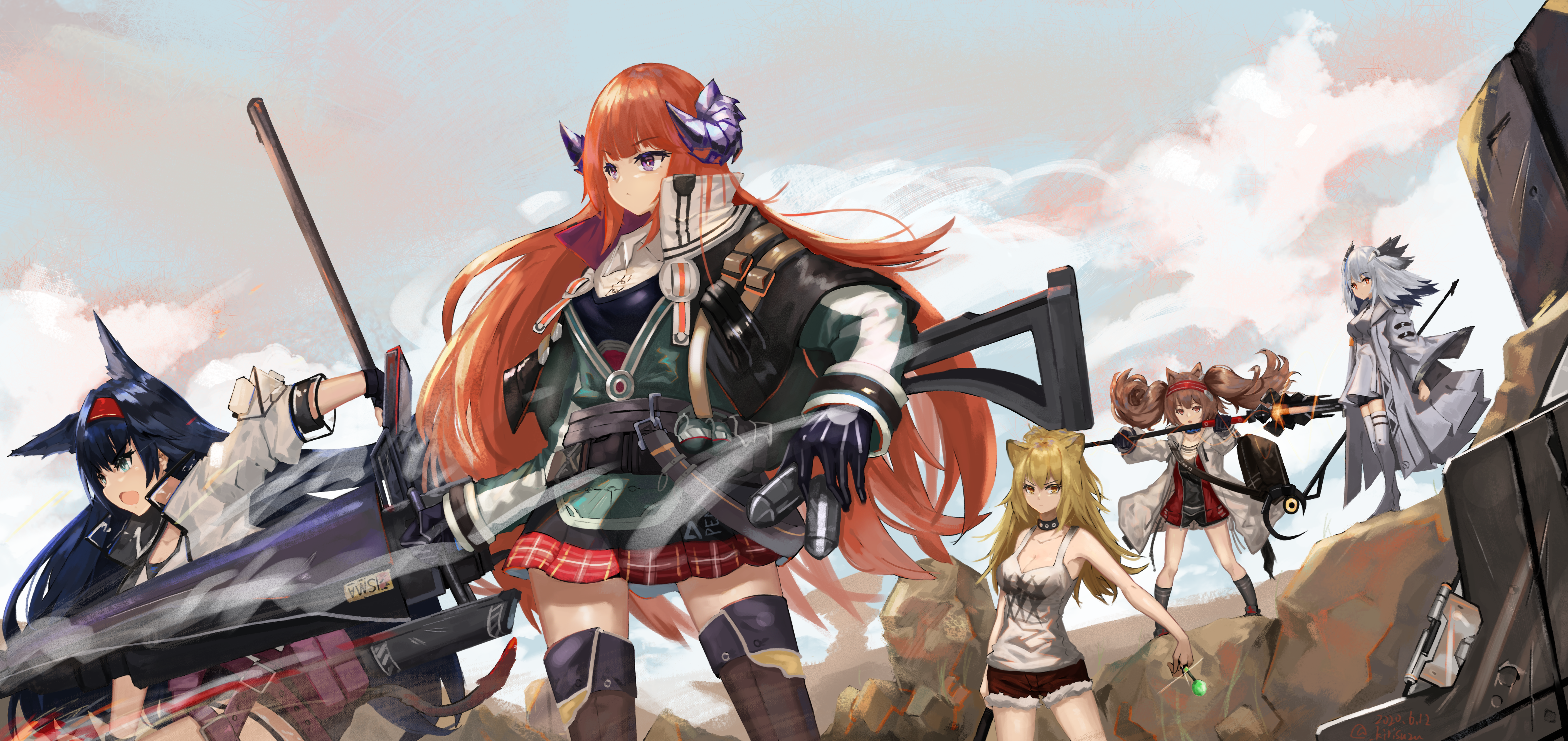 纪念女孩子明日方舟
