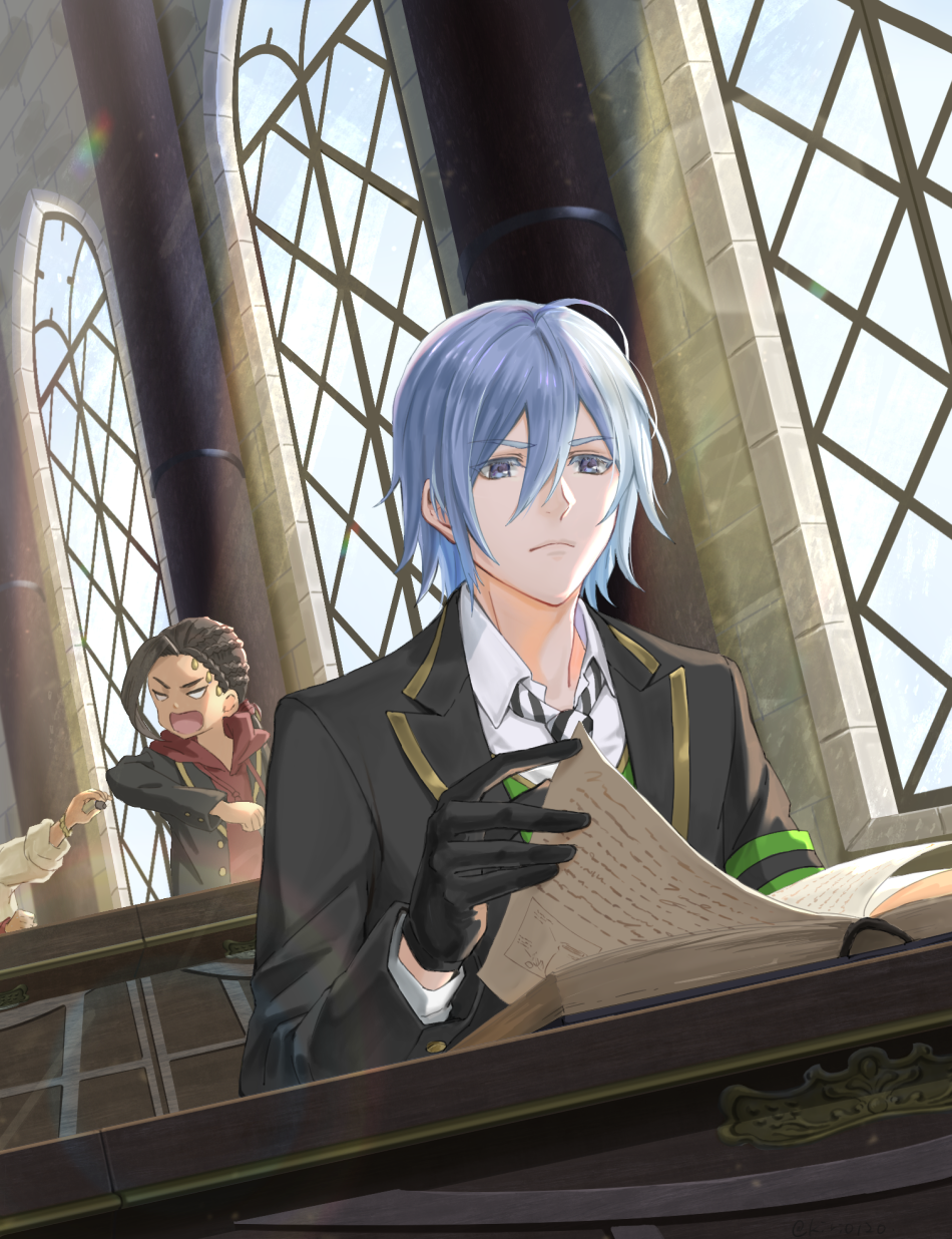 シルバー插画图片壁纸