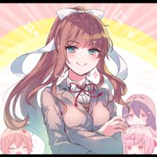 【DDLC】紧紧地塞满心跳插画图片壁纸