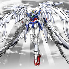 Wing Gundam Zero custom [EW]插画图片壁纸