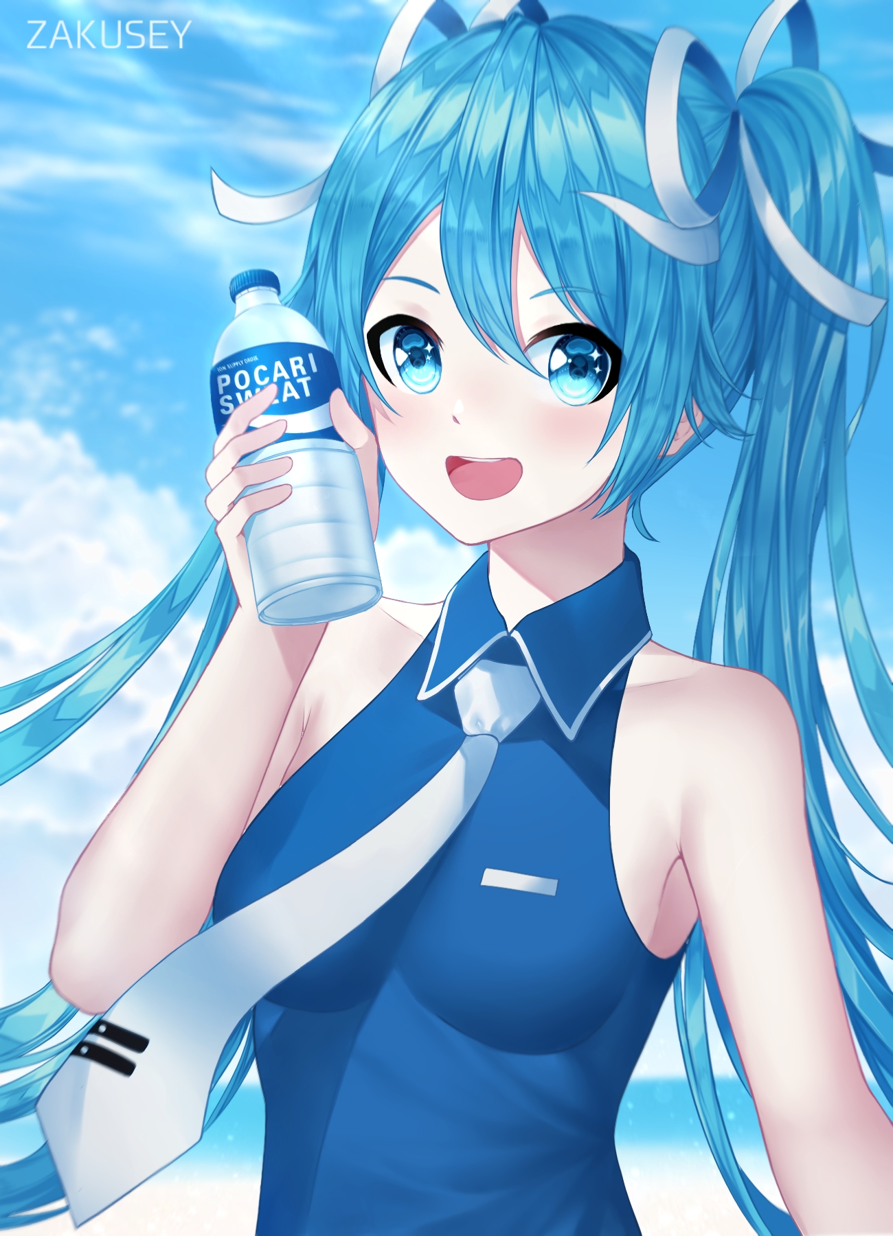 Pocari Sweat头像同人高清图