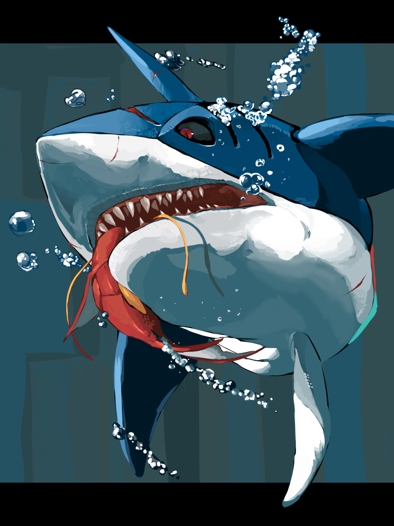 糖稀-巨牙鲨鲤鱼王
