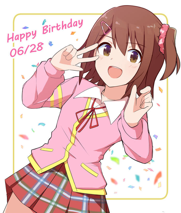 #春日未来生誕祭2020插画图片壁纸