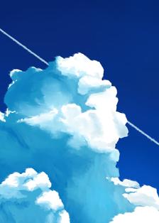 雲插画图片壁纸