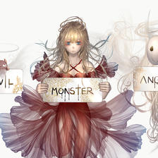 MonsterProject: 名前插画图片壁纸