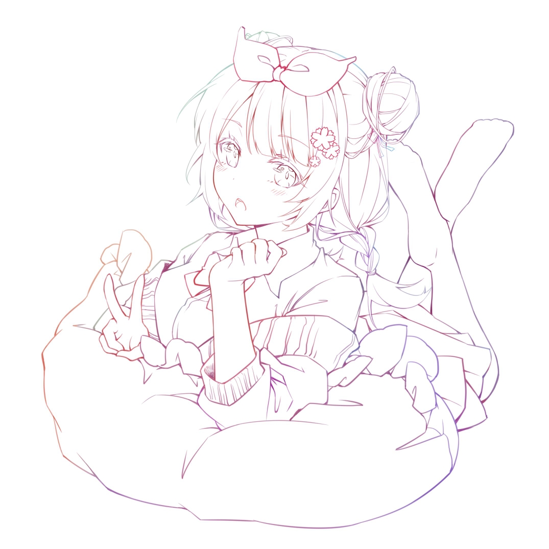 悠闲插画图片壁纸
