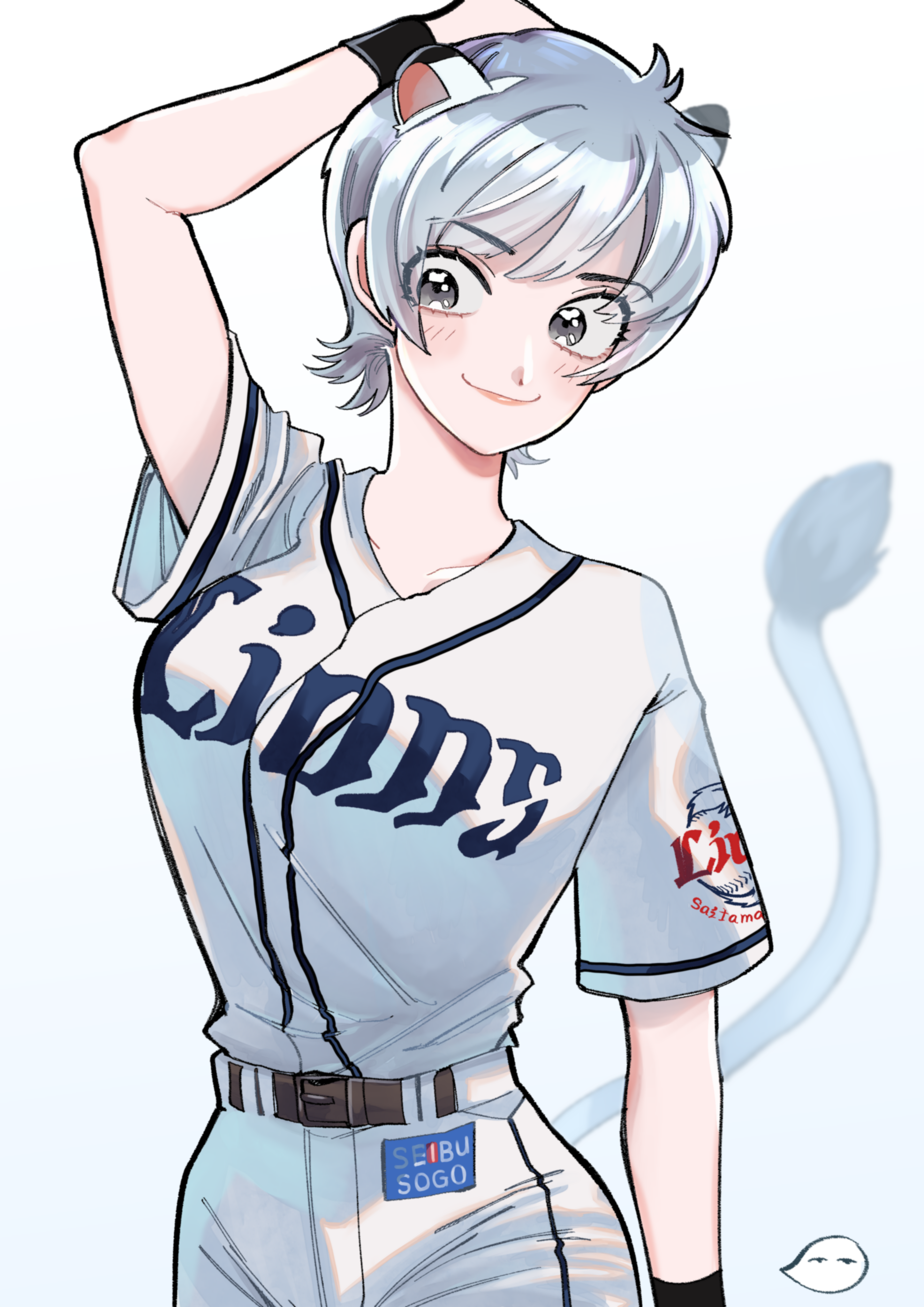 莉娜的cosplay-棒球埼玉西武ライオンズ