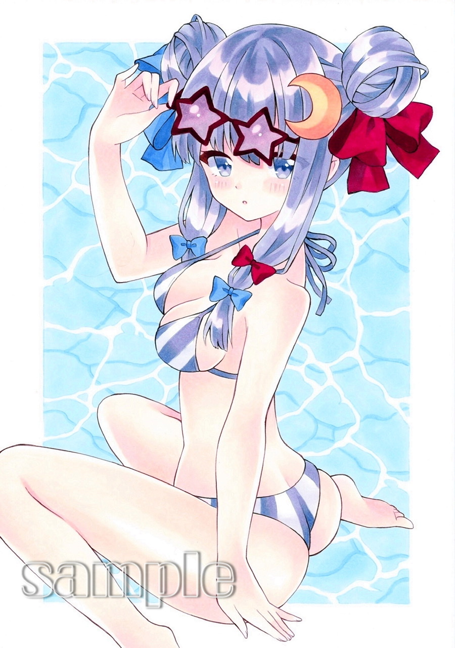 泳衣穿衣插画图片壁纸