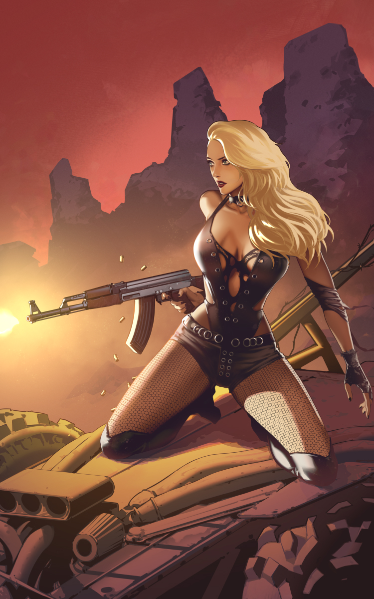 Doomsday Hunter #1 Cover插画图片壁纸