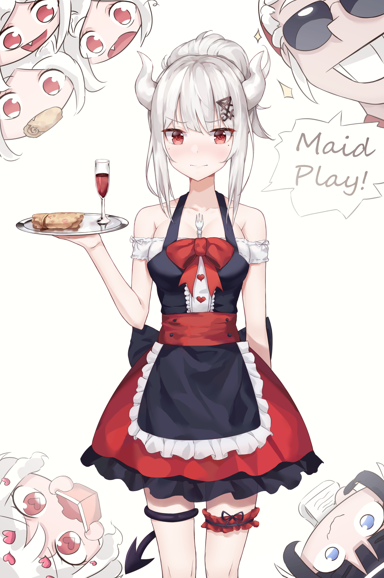 Maid roleplay Lucifer