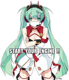 Start your engine !!插画图片壁纸