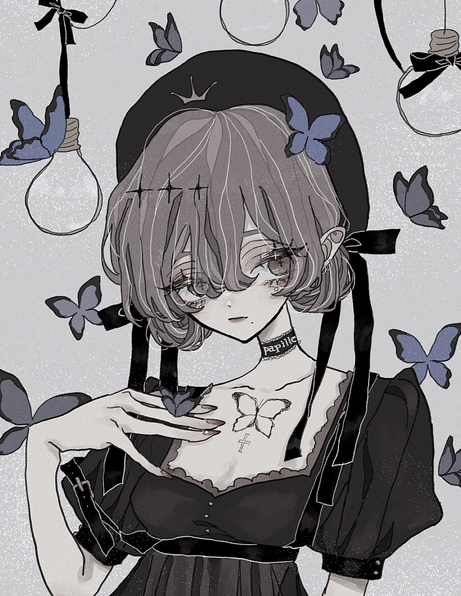 papillon蝶女孩子