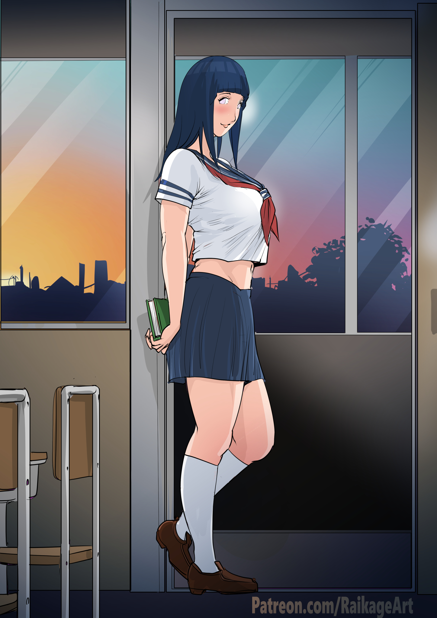Schoolgirl Hinata