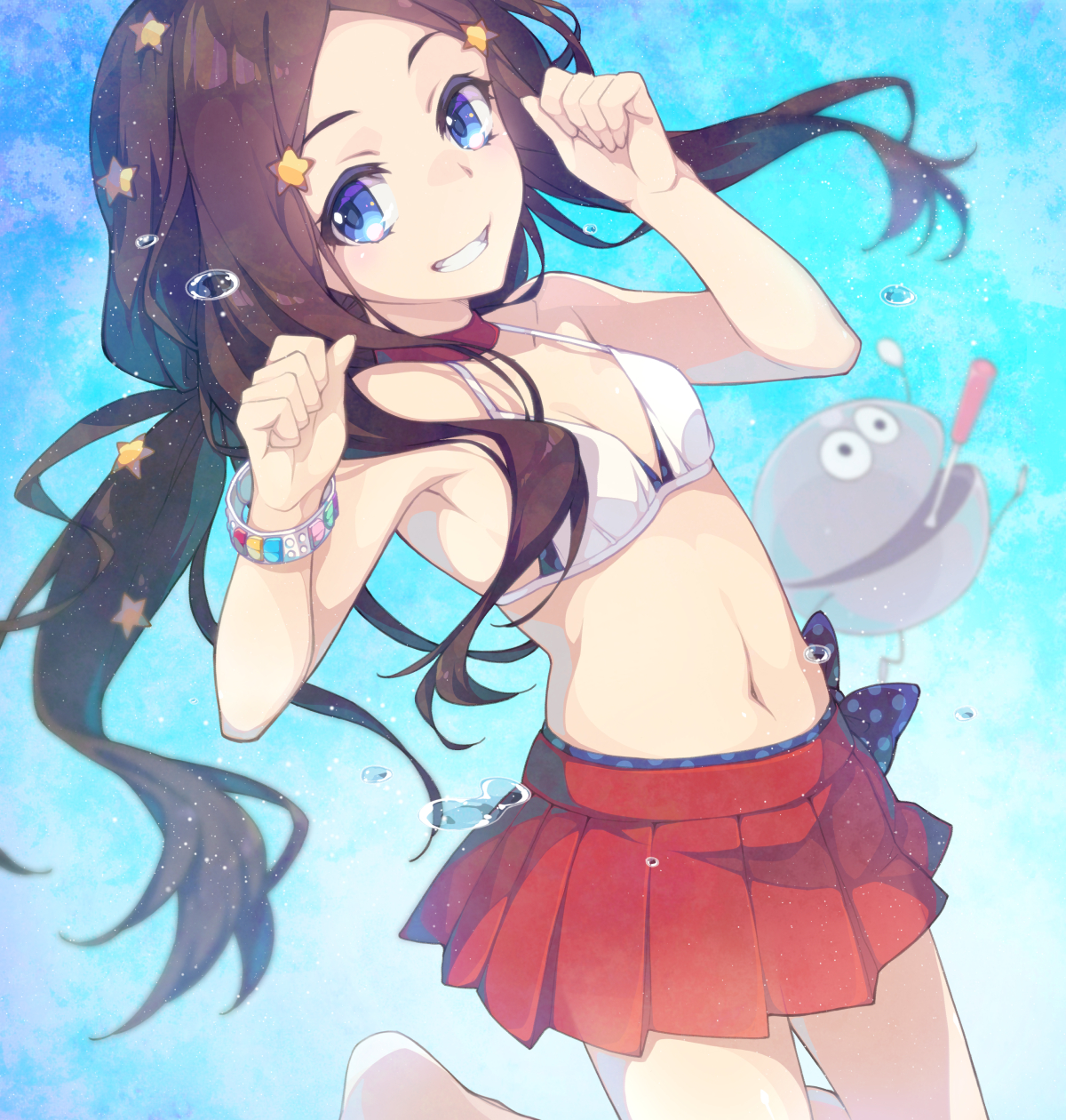 达芬奇泳衣插画图片壁纸