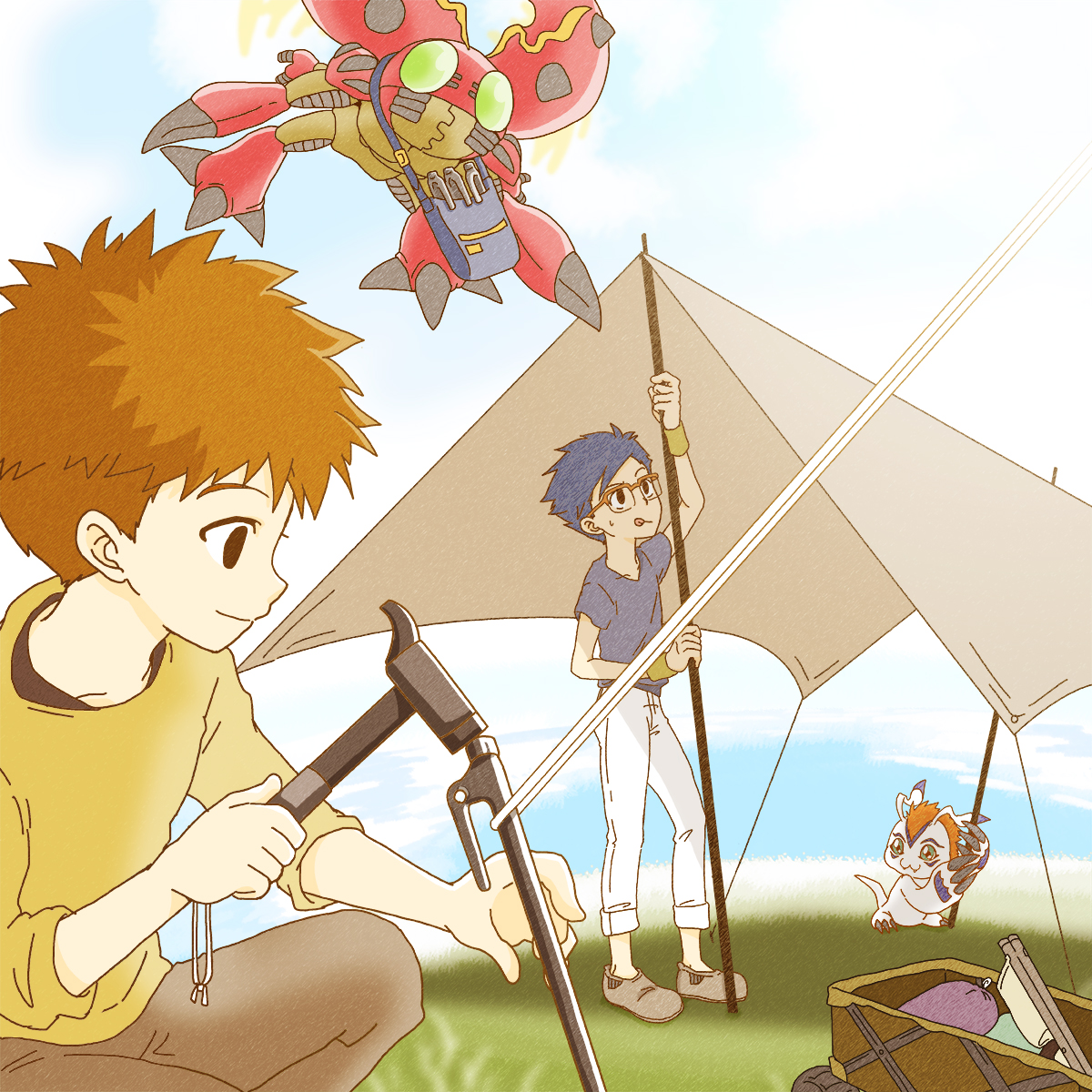 camp数码宝贝泉光子郎