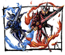 Kamen Rider Saber x Blaze