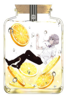 腌咸味橘子汁插画图片壁纸