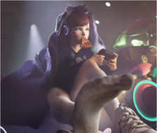 D.Va - Late Night Gaming 2