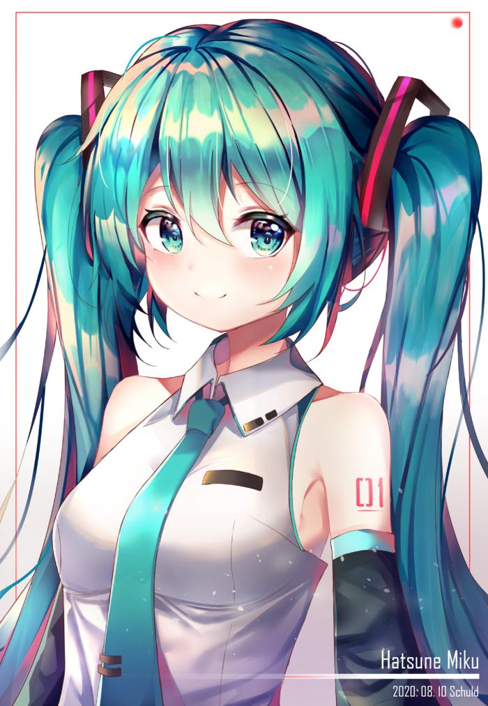 初音未来插画图片壁纸