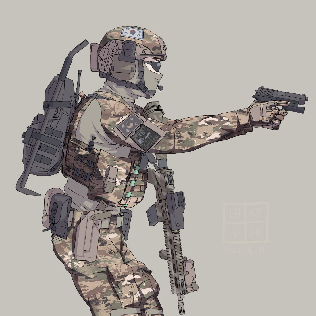 ROK-UDT/SEAL插画图片壁纸