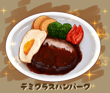 肉馅汉堡肉饼-食物原创