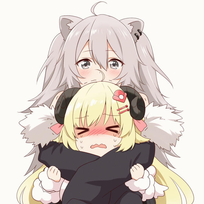 Skinship Thank~插画图片壁纸