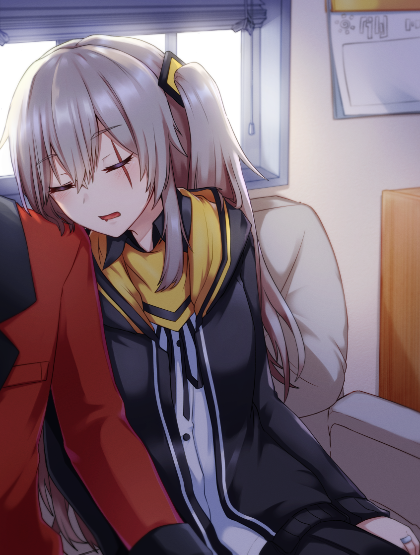 UMP45（打瞌睡）插画图片壁纸