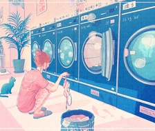 泡泡洗衣店-原创创作