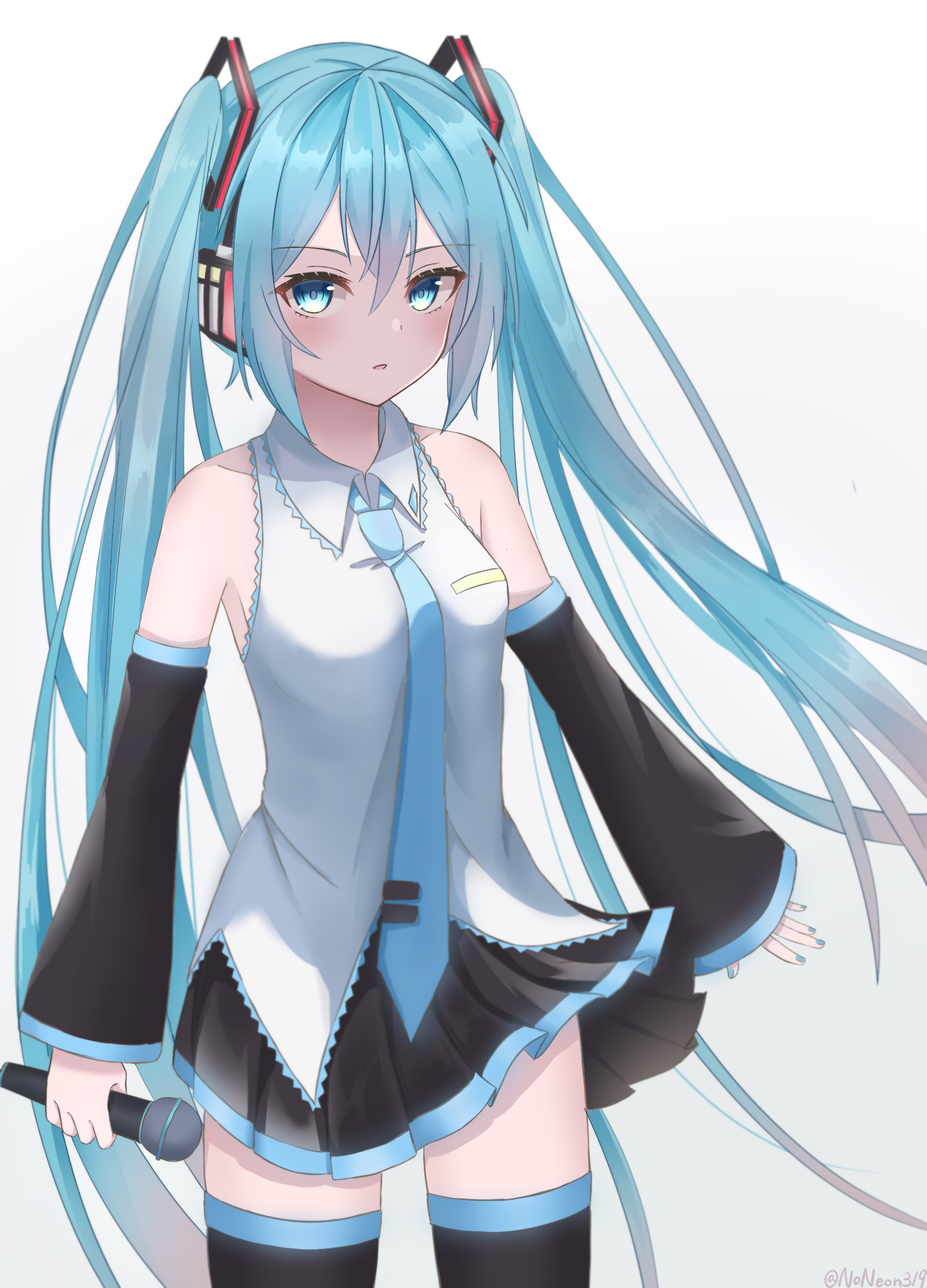miku插画图片壁纸