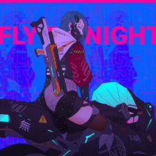 // FLY BY NIGHT插画图片壁纸