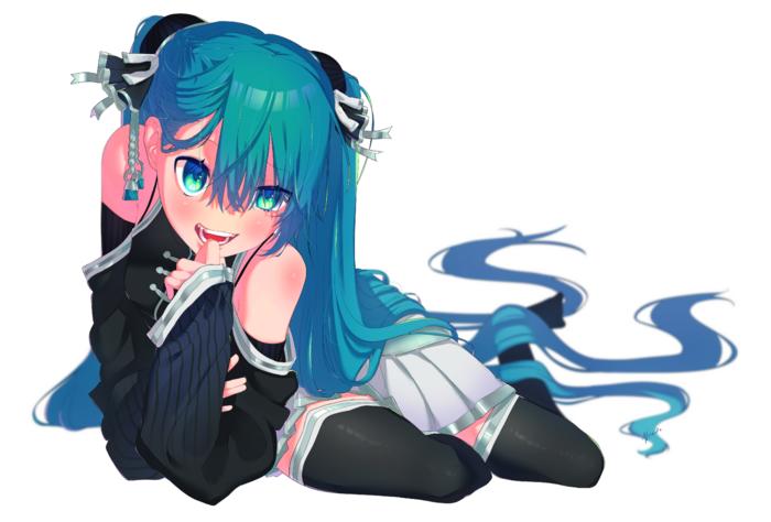 初音未来插画图片壁纸