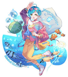 深海奏汰誕生祭2020插画图片壁纸