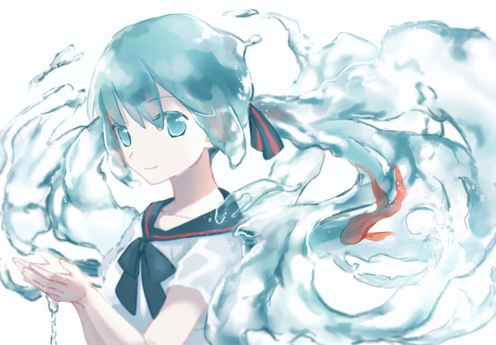 初音未来插画图片壁纸