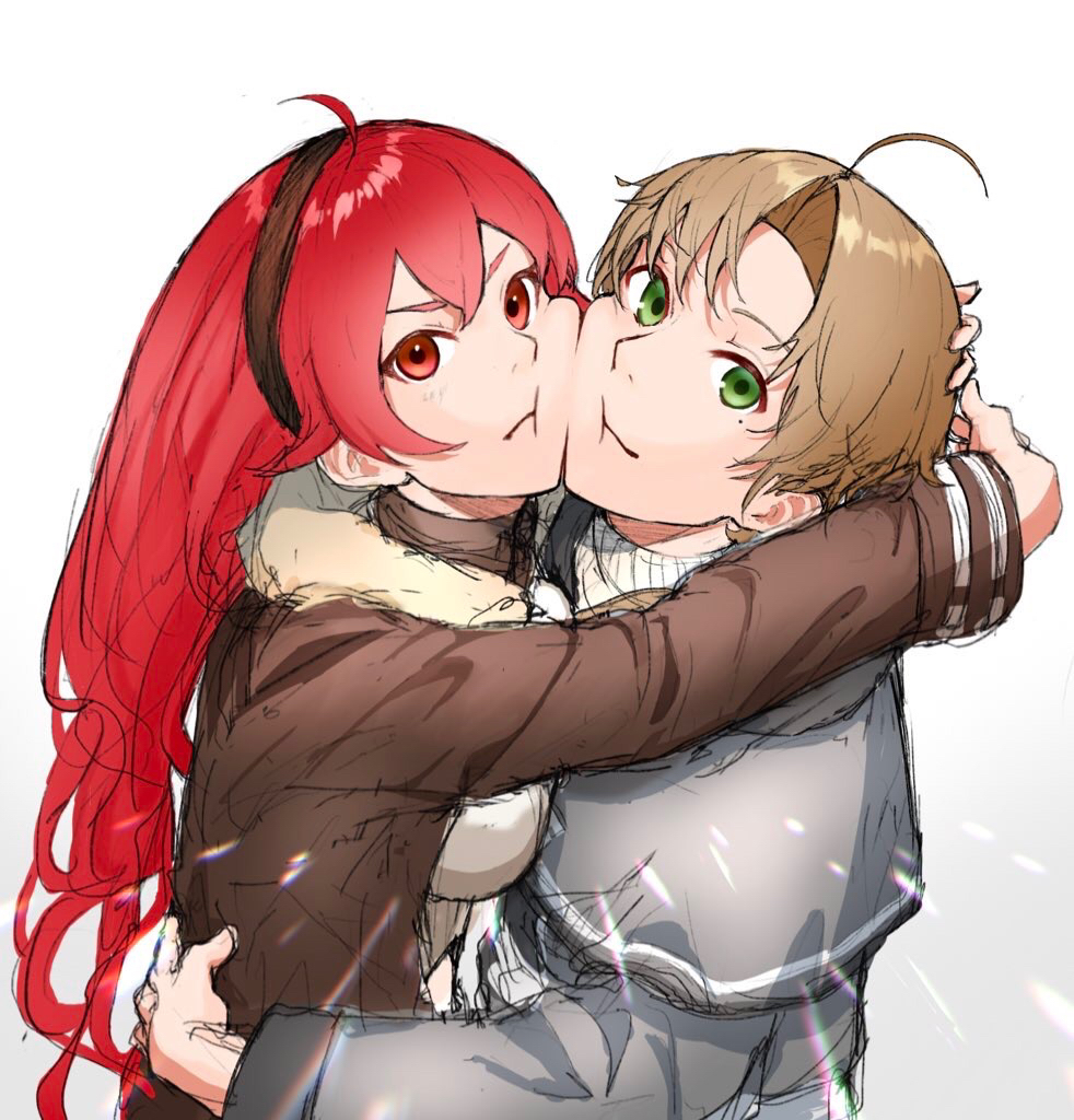 爱丽斯&鲁德乌斯插画图片壁纸