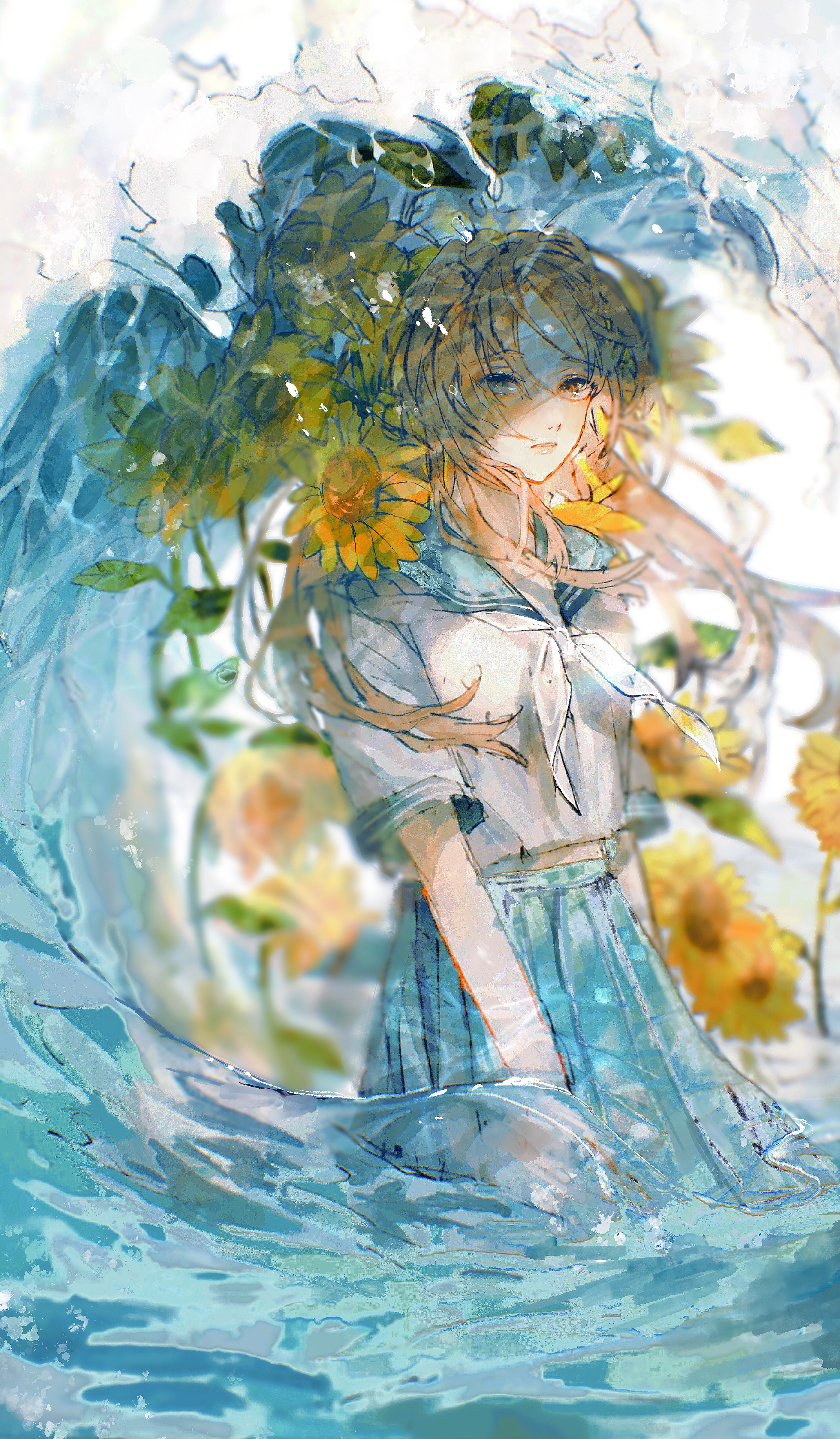 p站画师作品夏にのまれる