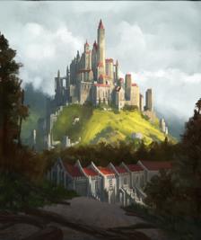 castle插画图片壁纸