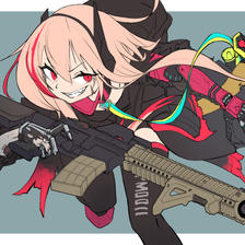 M4 SOPMOD II插画图片壁纸