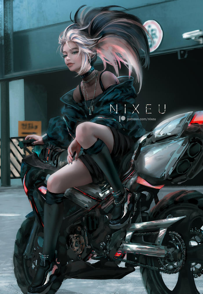 The Baddest: A K A L I插画图片壁纸