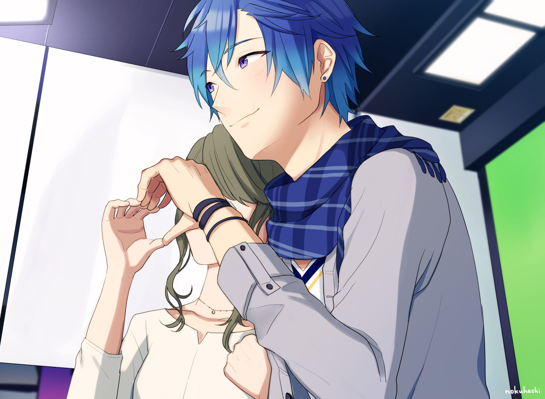 第一次和老板见面！插画图片壁纸