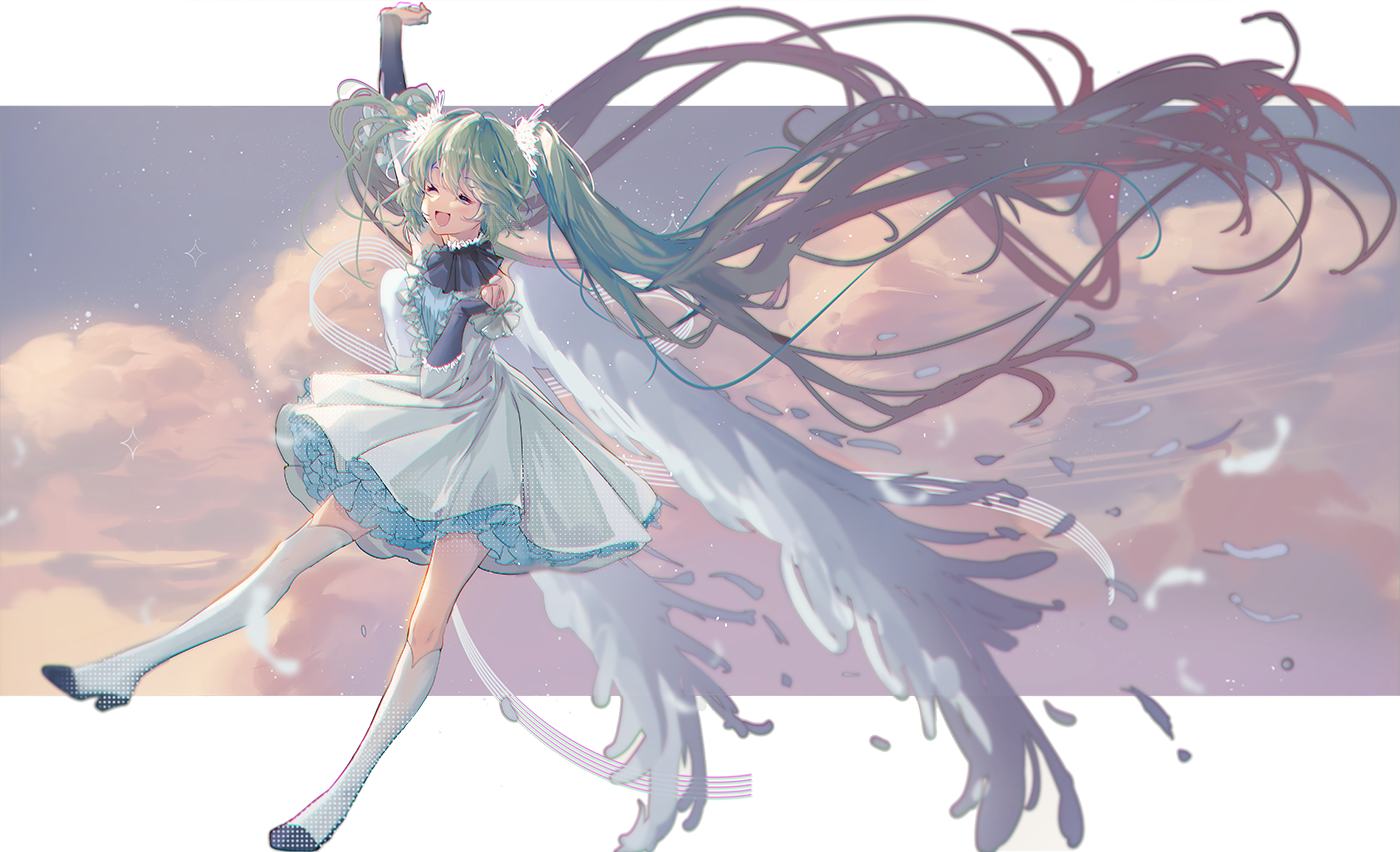 miku❀插画图片壁纸