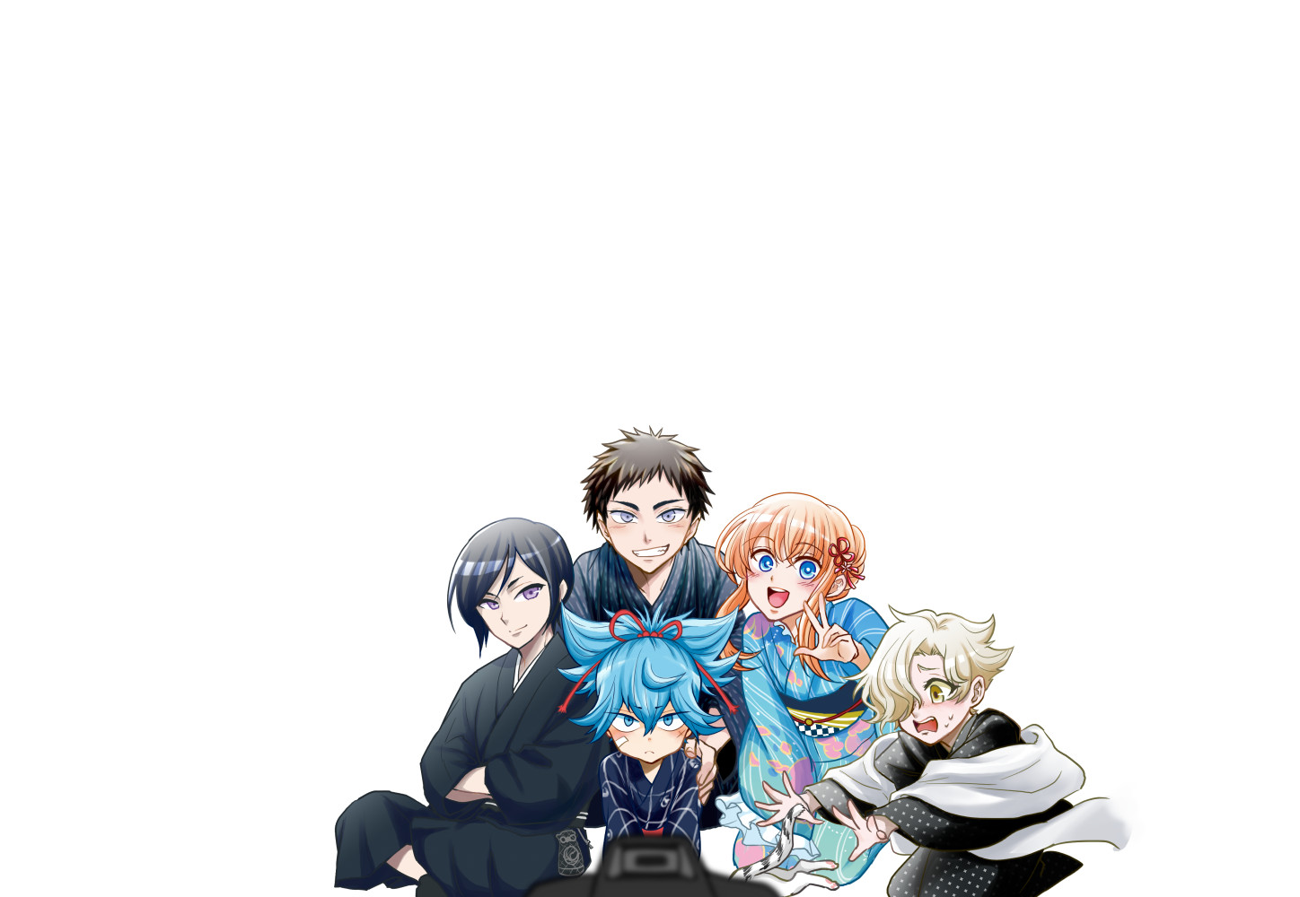 ５周年記念撮影插画图片壁纸