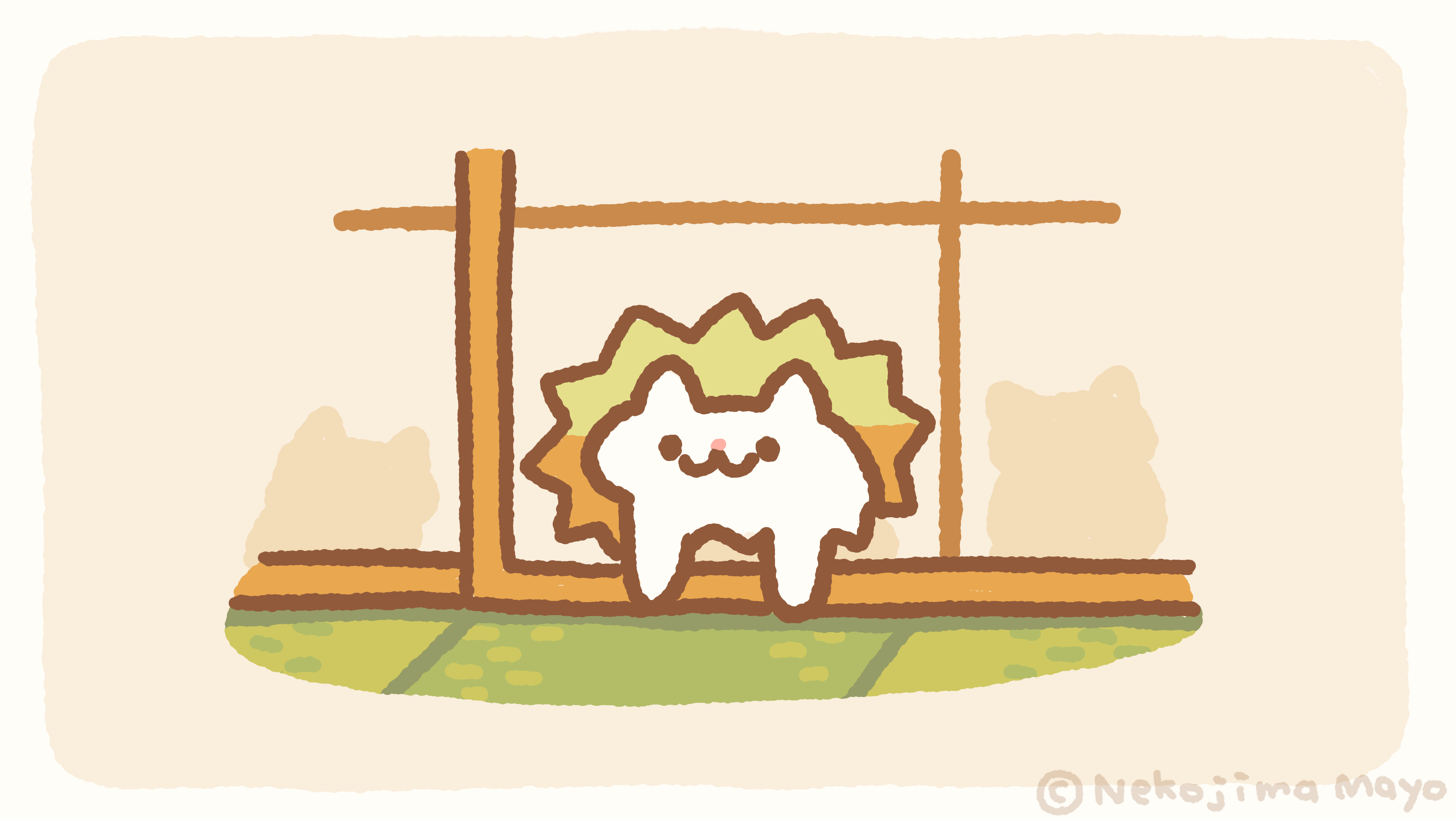 ネコと和解せよ 原创 猫 猫和直升飞机 まよねこ 画师通