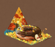 帐篷里的甜甜圈2-原创食物