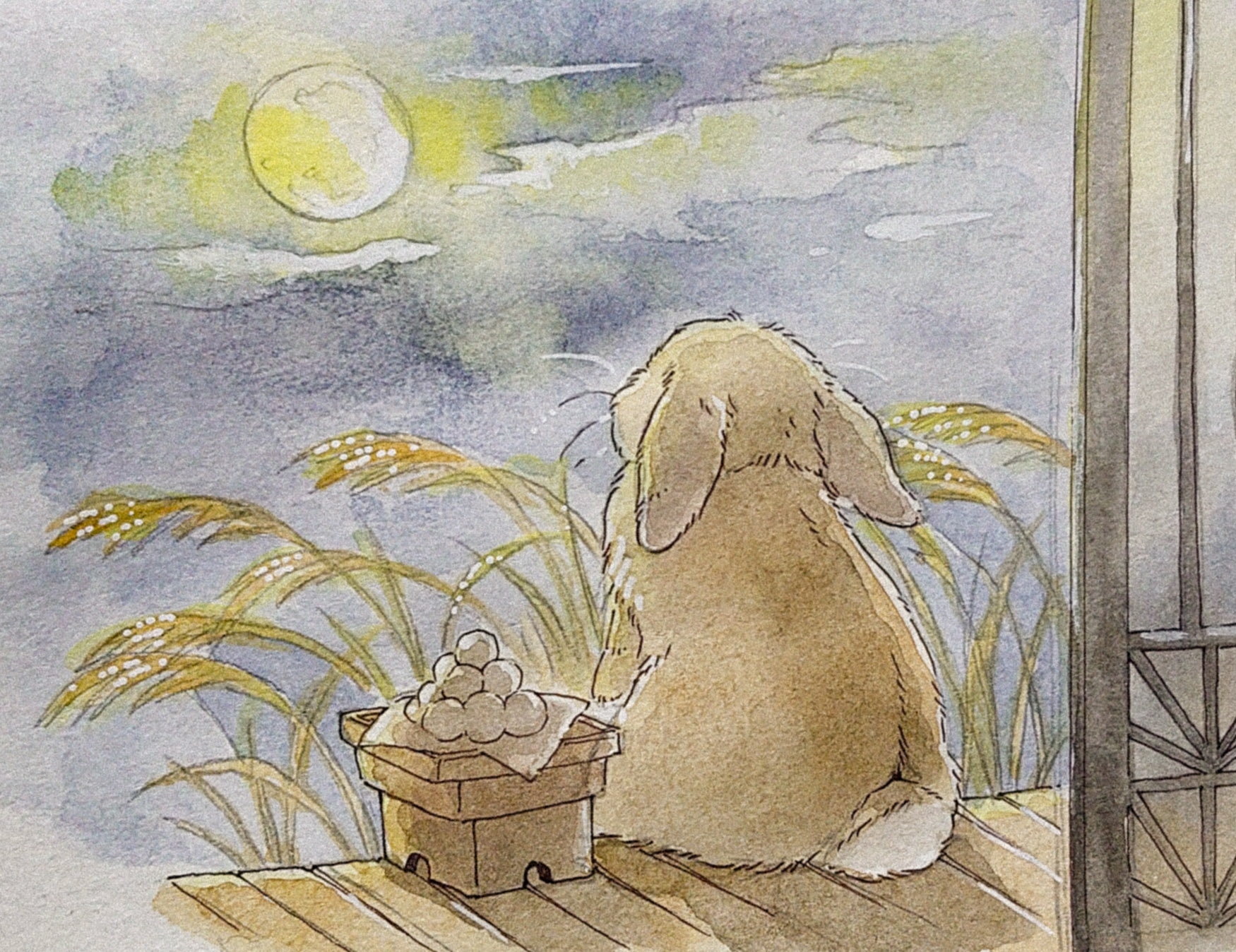 中秋明月-中秋の名月动漫兔耳娘